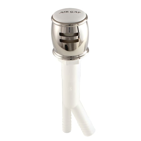 Kingston Brass K511PN Dishwasher Air Gap, Polished Nickel K511PN